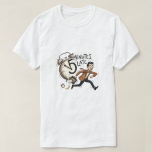 Lustiger ungeschickter Gentleman-Comedy T-Shirt