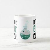 Lustiger unheimlicher Elixier Halloween Kaffeetasse (Mittel)