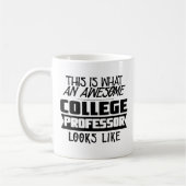 Lustiger Uni-Professor Coffee Mug Instructor Gift Kaffeetasse (Links)