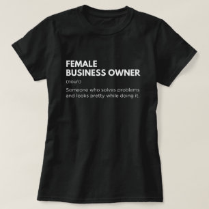 Lustiger Unternehmer-Spruch für Geschäftsinhaber T-Shirt