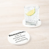 Lustiger Untersetzer (Seite)