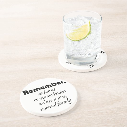 Lustiger Untersetzer (Seite)