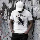 Lustiger unverschämter Rabe T-Shirt
