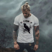 Lustiger unverschämter Rabe T-Shirt