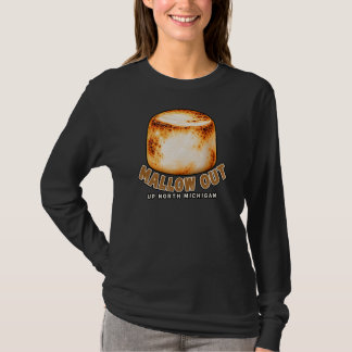 Lustiger Up North Michigan gerösteter Marshmallow T-Shirt