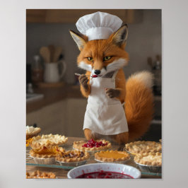 Lustiger Urlaubs-Unfall: Flickers Pie-Test Poster