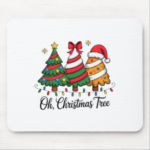Lustiger Urlaubsgeist Frohe Weihnachten Zitat Oh C Mousepad