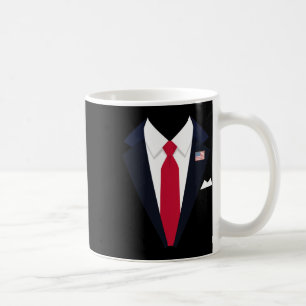 Lustiger USA-Präsident Trump-Anzug Einfacher Hallo Kaffeetasse