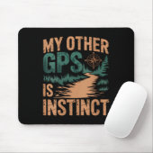 Lustiger V-Ausschnitt Damen Geocaching Wandern Mousepad (Mit Mouse)