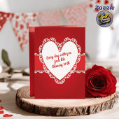 Lustiger Valentinstag für den Ehemann Karte