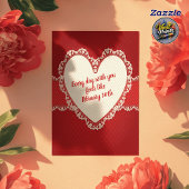 Lustiger Valentinstag für den Ehemann Karte