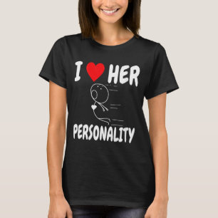 Lustiger Valentinstag für Frauen, passendes Paar I T-Shirt