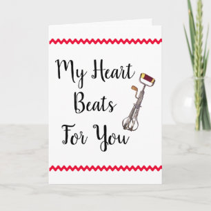 Lustiger Valentinstag Grußkarte Mein Herz Schlägt Feiertagskarte