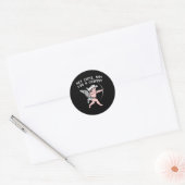Lustiger Valentinstag Hey Cupid Runder Aufkleber (Umschlag)