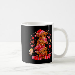 Lustiger Valentinstag Highland-Kuh Liebhaber Xoxo Kaffeetasse