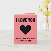 lustiger Valentinstag Karte (Gelbe Blume)