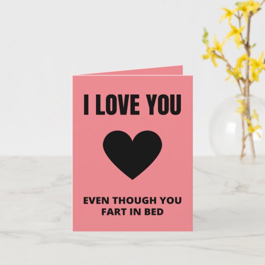 lustiger Valentinstag Karte (Gelbe Blume)