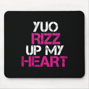 Lustiger Valentinstag Rizzler Paar Rizz Tägliche T Mousepad