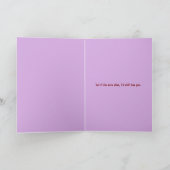 Lustiger Valentinstag-Slogan Karte (Innenseite)