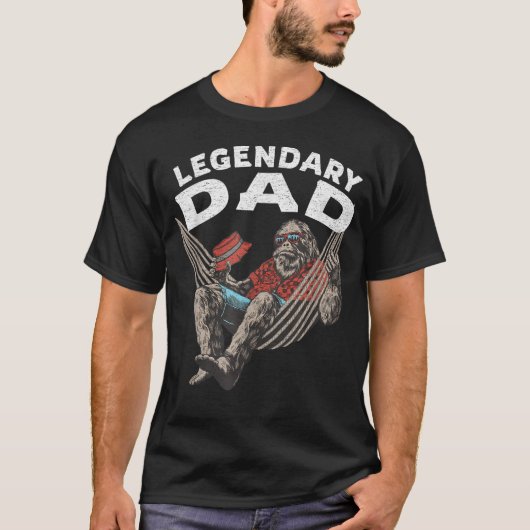 Lustiger Vater Legendär T-Shirt (Vorderseite)