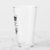 Lustiger Vater Pint Glas (Links)