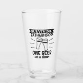 Lustiger Vater Pint Glas (Vorderseite)