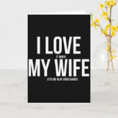 Lustiger Vater-Tag-Videospiel-Vater Karte (Gelbe Blume)