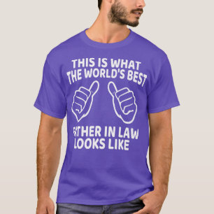 Lustiger Vater Vatertag von Tochter Schwiegersohn T-Shirt