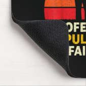 Lustiger Vatertag-Humor Profi-Ausklappseite Mousepad (Ecke)