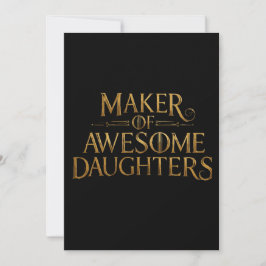 Lustiger Vatertag - Humorvolles Geschenkdesign Karte