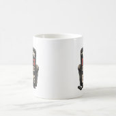 Lustiger Vatertag Kaffeetasse (Mittel)