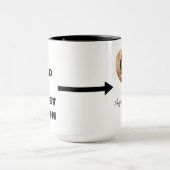 Lustiger Vatertag Seht Eure größte Schöpfung  Tasse (Zentrum)