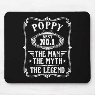 Lustiger Vatertag Vintage Angelrolle Cooler Neffe Mousepad