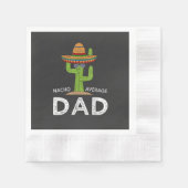 Lustiger Vaterwitz _ Lustiger Spruch Papa Serviette (Vorderseite)