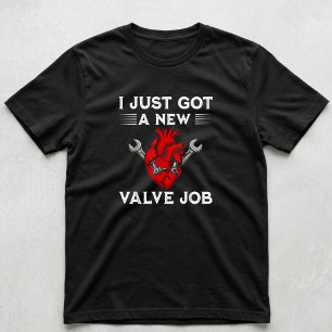 Lustiger Ventiljob Herzoperation Erholung Männer T-Shirt