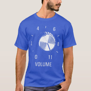 Lustiger Verstärker-Lautstärkeregler 11 Musik Laut T-Shirt