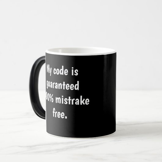 Lustiger Verwandlungstasse (Vorderseite Links)