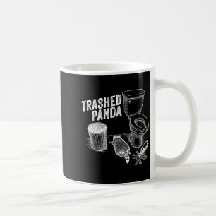 Lustiger verwüsteter Panda betrunkener Waschbär Me Kaffeetasse
