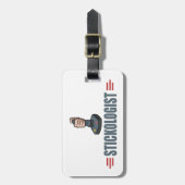 Lustiger VideoGamer Gepäckanhänger (Vorderseite vertikal)