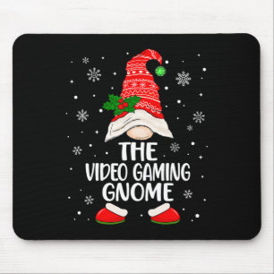 Lustiger Videospiel-Gnom passend zur Familie Weihn Mousepad