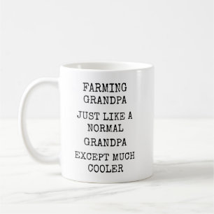 Lustiger Viel Kühlerer Bauerngroßvater Kaffeetasse