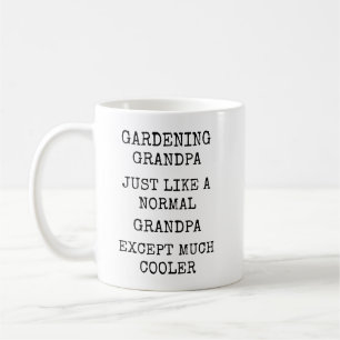 Lustiger Viel Kühlerer Gartengroßvater Kaffeetasse