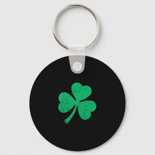 Lustiger Vierblattklee Irischer Shamrock St. Patri Schlüsselanhänger