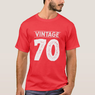 Lustiger Vintage 70 Jahre alter 70. Geburtstag Spo T-Shirt