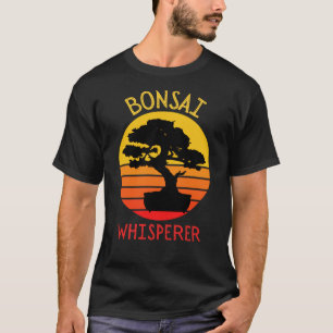 Lustiger Vintage-Bonsai-Baum-Flüsterer Japanischer T-Shirt