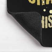 Lustiger Vintage Crappie-Whisperer-Angler Mousepad (Ecke)