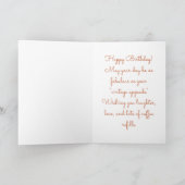 Lustiger Vintage-Geburtstag Upgrade Karte (Innenseite)