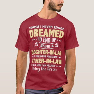Lustiger Vintage-Humor Schwiegertochter-Geschenk v T-Shirt