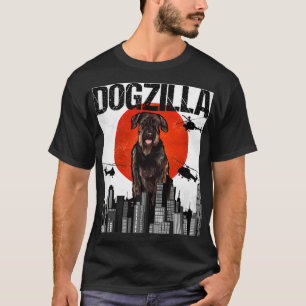 Lustiger Vintage-Japanischer Dogzilla Riesenschnau T-Shirt