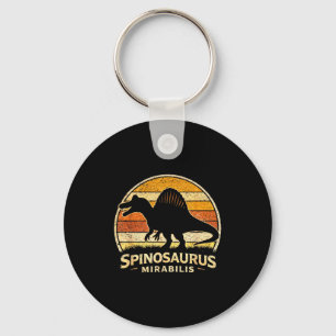 Lustiger Vintage-Spinosaurus-Dinosaurier Spinosaur Schlüsselanhänger